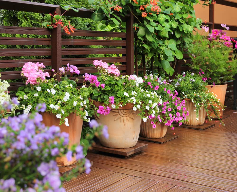 Choisir un bac à fleurs pour la terrasse