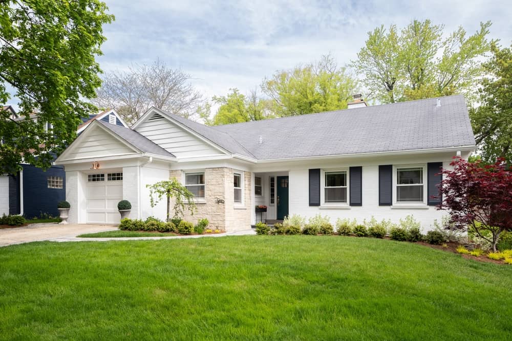 Un extérieur moderne pour une maison moderne